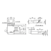 10W laser diode mechanical drawing schematic