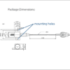 405nm 450mW laser diode dimensions