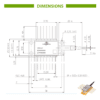 980nm 950mW Laser Diode Dimensions