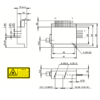 High Power Fiber Coupled Module Dimensions