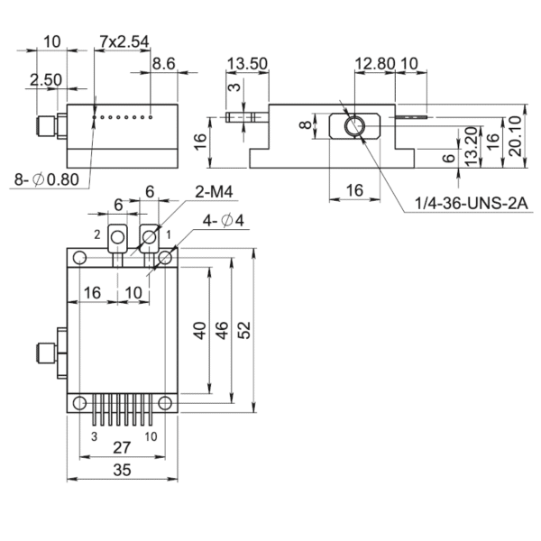 980nm 15W Laser Diode High Power Module