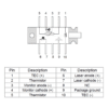 10-Pin Butterfly Laser Pinout