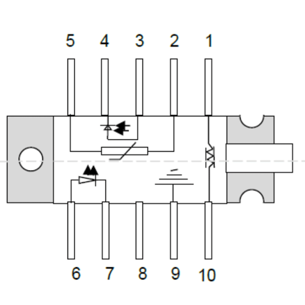 1064nm 500mW Laser Diode Pinout