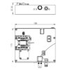 CW Laser Source System Dimensions