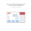 CBDX Four Channel Tunable Laser Control Menu