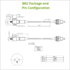 488nm FP Laser Diode Package 10mW