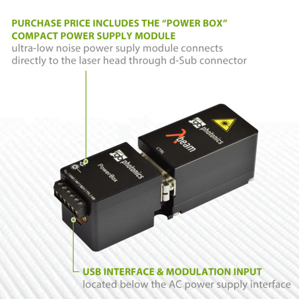 515nm 35mW Powerbox