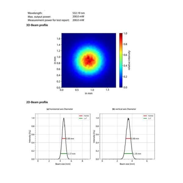 green laser diode 532nm 200mW