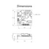 750nm Laser Diode Driver Mechanical Drawing