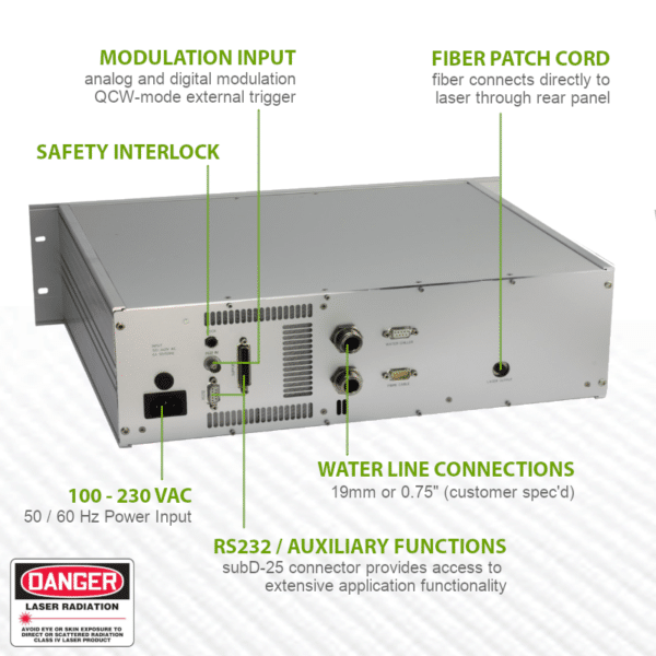 940nm High Power Laser Diode 200W nLight Coherent