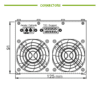 laser diode heat sink connectors