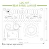 976nm / 980nm pump laser diode driver connections