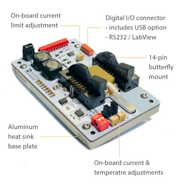 SF8000 Laser Diode Driver and TEC Controller Main Product Image 2024