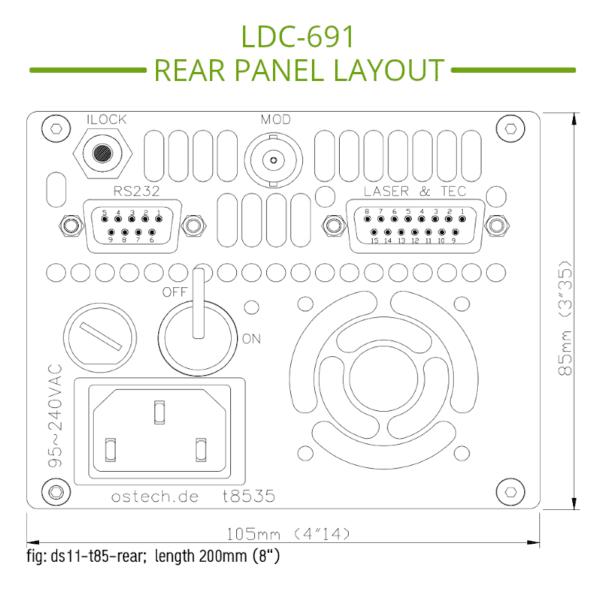 500mA Butterfly Controller Connections