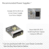 DC power supply for laser diode control