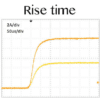 laser diode driver model SF6060 rise time graph