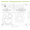 Rear Panel Diagram of Laser Diode Controller