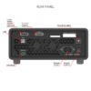 Laser Diode Driver Model MBH1510 Rear Panel