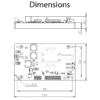 laser diode controller module dimensions