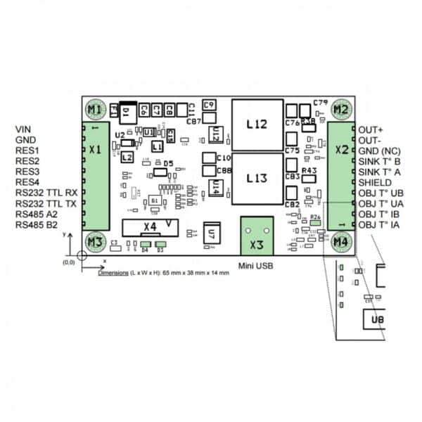 Pulse 48W TEC Controller Diagram