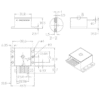 1300nm 2W HHL Laser Diode Mechanical Drawing