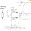 1538.19nm DFB Laser w Integrated InP 10GB/s MZ Modulator Outline